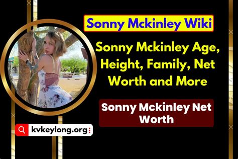 sonny mckinley wiki|Sonny McKinley Age, Bio, Career, Family, Net Worth。